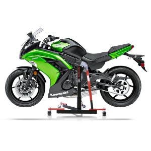 Manøvreringshjelp egnet for Kawasaki ER-6f 12-16 - for garasje, sidestativ og hovedstativ, 300 kg