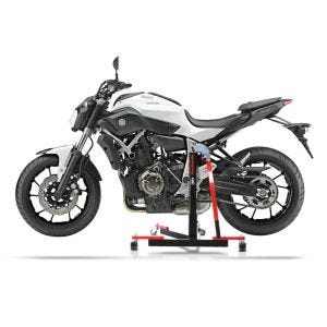Manøvreringshjelp egnet for Yamaha MT-07 13-24 - for garasje, sidestativ og hovedstativ, 300 kg