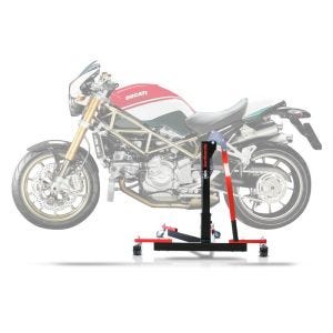 Sentralstativ egnet for Ducati Monster S4R 03-08 motorsykkeljekk ConStands Power-Evo