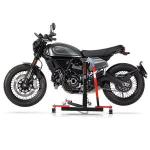Manøvreringshjelp egnet for Ducati Scrambler Nightshift 21-24 - for garasje, sidestativ og hovedstativ, 300 kg