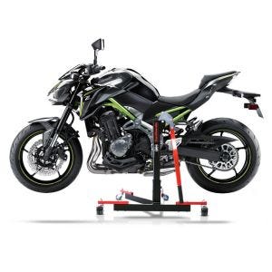 Manøvreringshjelp egnet for Kawasaki Z 900 17-24 - for garasje, sidestativ og hovedstativ, 300 kg