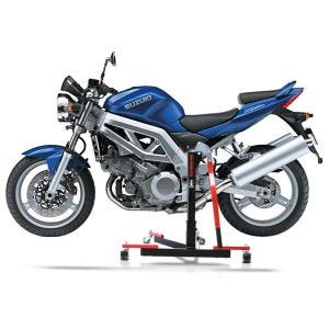 Manøvreringshjelp egnet for Suzuki SV 650 / S 03-08 - for garasje, sidestativ og hovedstativ, 300 kg