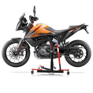 Manøvreringshjelp egnet for KTM 390 Adventure 20-24 - for garasje, sidestativ og hovedstativ, 300 kg
