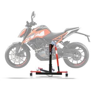 Sentralstativ egnet for KTM 125 / 390 Duke 17-23 motorsykkeljekk ConStands Power-Evo
