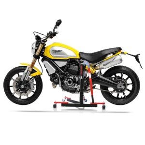 Manøvreringshjelp egnet for Ducati Scrambler 1100 / Special / Sport 18-24 - for garasje, sidestativ og hovedstativ, 300 kg