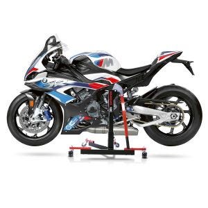 Manøvreringshjelp egnet for BMW M 1000 RR 21-24 - for garasje, sidestativ og hovedstativ, 300 kg