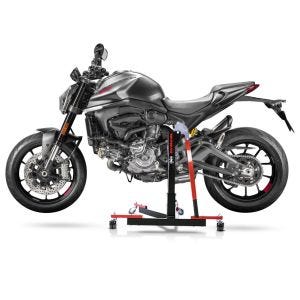 Manøvreringshjelp egnet for Ducati Monster 937 21-24 - for garasje, sidestativ og hovedstativ, 300 kg
