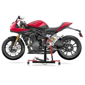 Manøvreringshjelp egnet for Triumph Speed Triple 1200 RR 22-23 - for garasje, sidestativ og hovedstativ, 300 kg