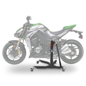 Sentralstativ egnet for Kawasaki Z 1000 14-20 grå motorsykkeljekk ConStands Power-Classic