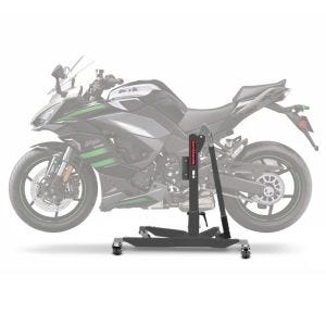 Sentralstativ egnet for Kawasaki Ninja 1000 SX 20-24 grå motorsykkeljekk ConStands Power-Classic