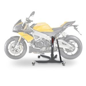 Sentralstativ egnet for Aprilia Tuono V4 1100 Factory 15-25 Grå motorsykkeljekk ConStands Power-Classic