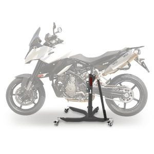 Sentralstativ egnet for KTM 990 Supermoto SM T 09-12 grå motorsykkeljekk ConStands Power-Classic