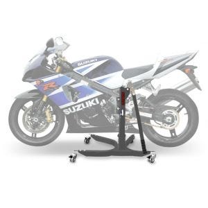 Sentralstativ egnet for Suzuki GSX-R 1000 03-04 Grå motorsykkeljekk ConStands Power-Classic