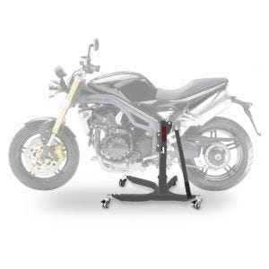 Sentralstativ egnet for Triumph Speed Triple 05-10 grå motorsykkeljekk ConStands Power-Classic