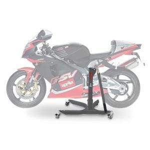 Sentralstativ egnet for Aprilia RSV Mille 98-03 grå motorsykkeljekk ConStands Power-Classic