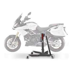 Sentralstativ egnet for Aprilia Caponord 1200 13-16 grå motorsykkeljekk ConStands Power-Classic