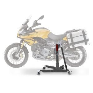 Sentralstativ egnet for Aprilia Caponord 1200 Rally 15-16 grå motorsykkeljekk ConStands Power-Classic