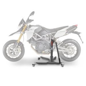 Sentralstativ egnet for Aprilia Dorsoduro 1200 11-16 grå motorsykkeljekk ConStands Power-Classic