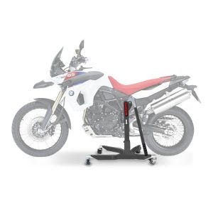 Sentralstativ egnet for BMW F 800 GS / Adventure 08-18 Grå motorsykkeljekk ConStands Power-Classic