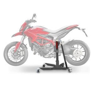 Sentralstativ egnet for Ducati Hypermotard 939 16-18 Grå motorsykkeljekk ConStands Power-Classic
