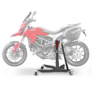 Sentralstativ egnet for Ducati Hyperstrada 939 2016 Grå motorsykkeljekk ConStands Power-Classic