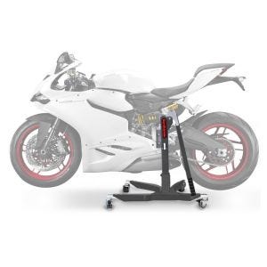 Sentralstativ egnet for Ducati 959 Panigale 16-19 grå motorsykkeljekk ConStands Power-Classic