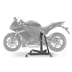 Sentralstativ egnet for Honda CBR 600 F 11-13 grå motorsykkeljekk ConStands Power-Classic NYHET