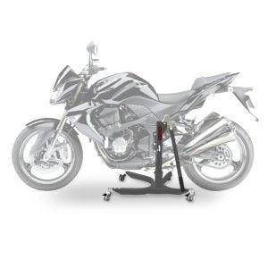Sentralstativ egnet for Kawasaki Z 1000 07-09 grå motorsykkeljekk ConStands Power-Classic