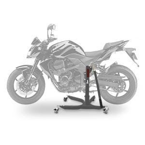 Sentralstativ egnet for Kawasaki Z 750 / R 07-12 grå motorsykkeljekk ConStands Power-Classic