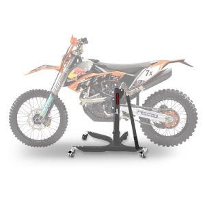 Sentralstativ egnet for KTM 690 Enduro / R 08-16 grå motorsykkeljekk ConStands Power-Classic
