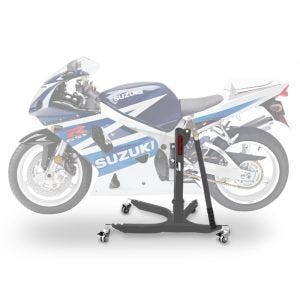 Sentralstativ egnet for Suzuki GSX-R 1000 01-02 grå motorsykkeljekk ConStands Power-Classic