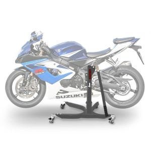 Sentralstativ egnet for Suzuki GSX-R 1000 05-08 grå motorsykkeljekk ConStands Power-Classic