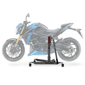 Sentralstativ egnet for Suzuki GSX-S 750 17-21 grå motorsykkeljekk ConStands Power-Classic