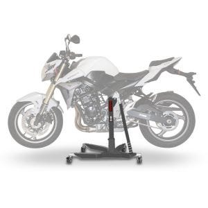 Sentralstativ egnet for Suzuki GSR 750 11-16 grå motorsykkeljekk ConStands Power-Classic