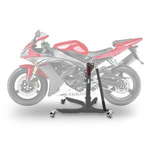 Sentralstativ egnet for Yamaha YZF-R1 98-03 grå motorsykkeljekk ConStands Power-Classic