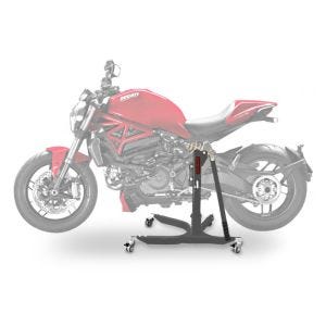 Sentralstativ egnet for Ducati Monster 821 14-20 grå motorsykkeljekk ConStands Power-Classic