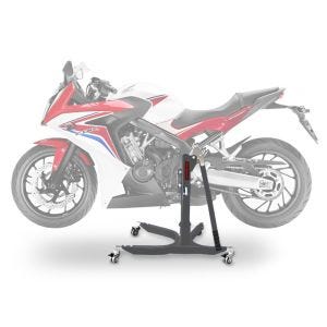 Sentralstativ egnet for Honda CBR 650 F 14-18 grå motorsykkeljekk ConStands Power-Classic NYHET