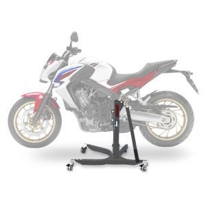 Sentralstativ egnet for Honda CB 650 F 14-18 grå motorsykkeljekk ConStands Power-Classic NYHET