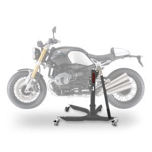 Sentralstativ egnet for BMW R NineT Urban G / S 17-23 Grå motorsykkeljekk ConStands Power-Classic