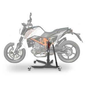 Sentralstativ egnet for KTM 690 Duke 08-19 Grå motorsykkeljekk ConStands Power-Classic NYHET