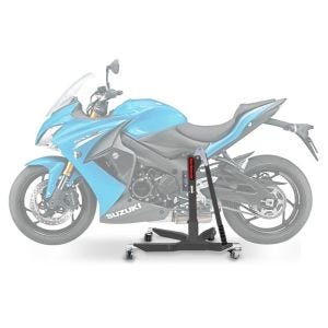 Sentralstativ egnet for Suzuki GSX-S 1000 F 15-21 grå motorsykkeljekk ConStands Power-Classic