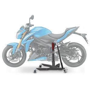 Sentralstativ egnet for Suzuki GSX-S 1000 15-25 grå motorsykkeljekk ConStands Power-Classic
