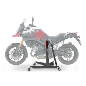 Sentralstativ egnet for Suzuki V-Strom 1000 14-19 grå motorsykkeljekk ConStands Power-Classic
