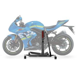 Sentralstativ egnet for Suzuki GSX-R 1000 17-21 grå motorsykkeljekk ConStands Power-Classic