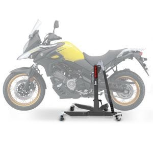 Sentralstativ egnet for Suzuki V-Strom 650 / XT 04-25 grå motorsykkeljekk ConStands Power-Classic