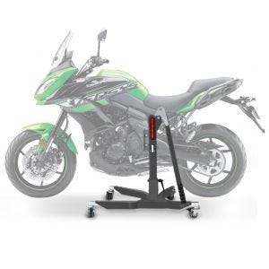 Sentralstativ egnet for Kawasaki Versys 650 06-24 grå motorsykkeljekk ConStands Power-Classic NYHET