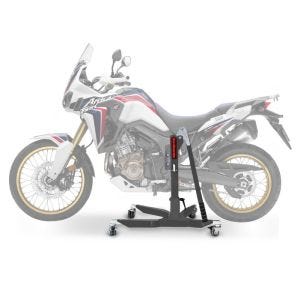 Sentralstativ egnet for Honda Africa Twin CRF 1000 L 16-19 grå motorsykkeljekk ConStands Power-Classic