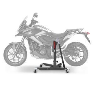 Sentralstativ egnet for Honda NC 750 S / X 14-25 DCT grå motorsykkeljekk ConStands Power-Classic