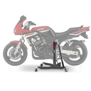 Sentralstativ egnet for Yamaha FZS 600 Fazer 98-03 Grå motorsykkeljekk ConStands Power-Classic