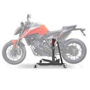 Sentralstativ egnet for KTM 790 Duke 18-25 grå motorsykkeljekk ConStands Power-Classic